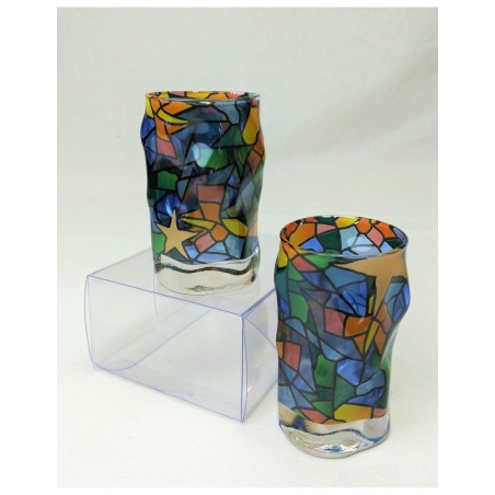 Set of 2 Drams of Glass Triana Estrellas