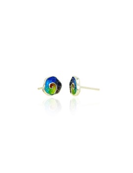 Gaudi Trencadis Snail-shaped Earrings