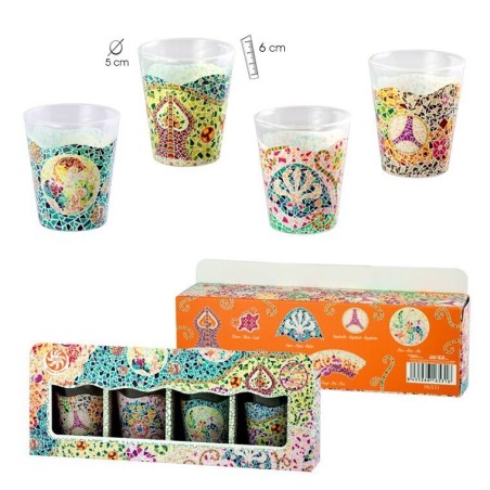 Set de 4 vasos chupito