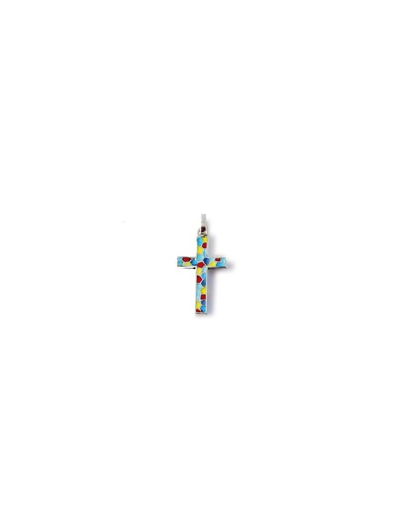 Long cross trencadís