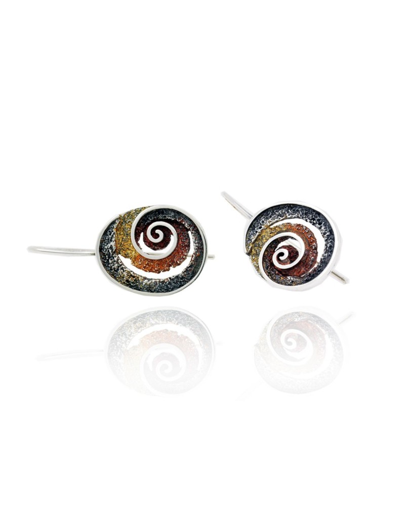 Boucles d'oreilles rondes Riera