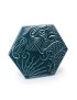 Blue Gaudí Hexagonal Tile 20 cm.