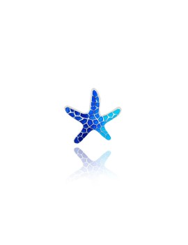 Colgante Estrella Gaudí Trencadís Azul Petit  