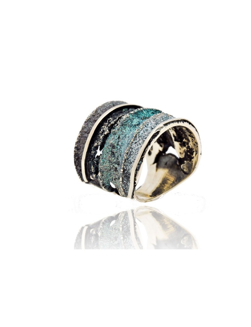Bague rayée Sinera