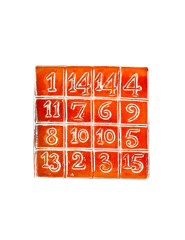 Ceramic Magnet Sagrada Familia Cryptogram