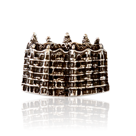 Gaudi La Pedrera Brooch