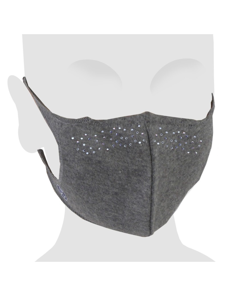 Elegance Swarovski Cotton Face Mask
