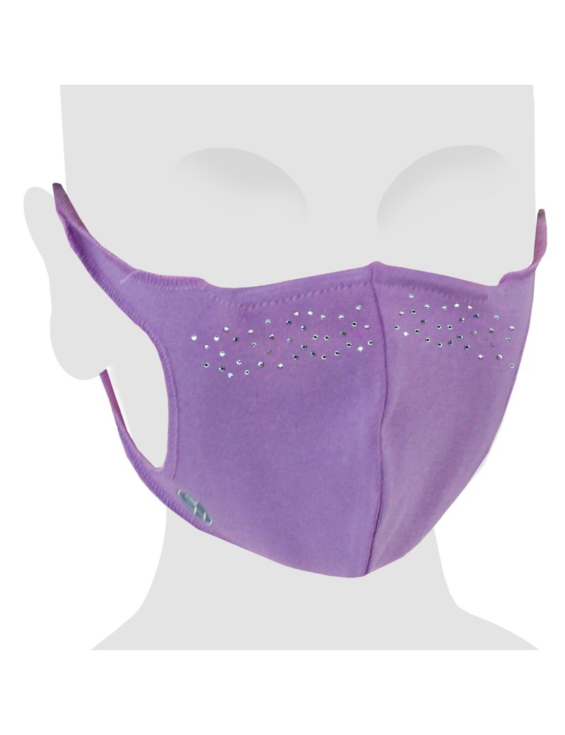 Elegance Swarovski Cotton Face Mask