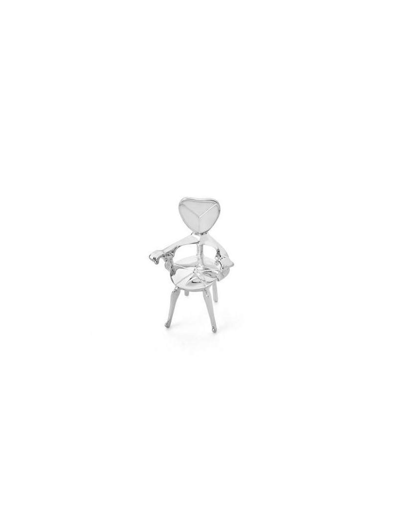 Fauteuil Calvet miniature en argent