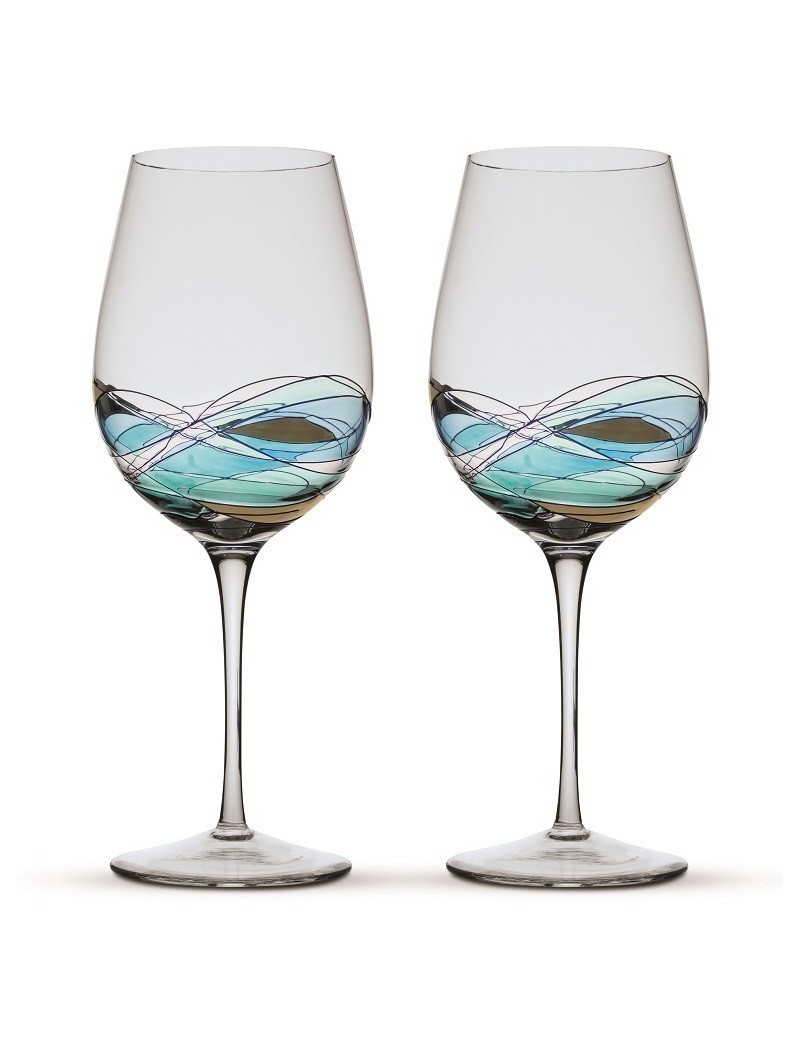 Deux verres à vin Gaudí Terra