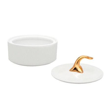 Taza espresso tirador dorado Gaudi Batlló