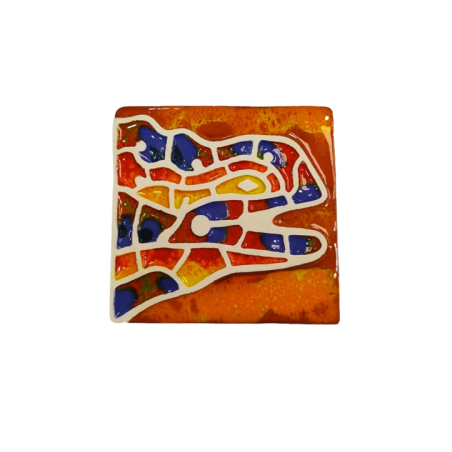 Ceramic Magnet Drac Parc Güell
