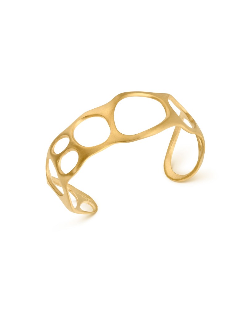 Bracelet dorée Gaudí Pedrera Barcelona