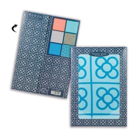 Foulard imprimé Barcelona Fleur Panot