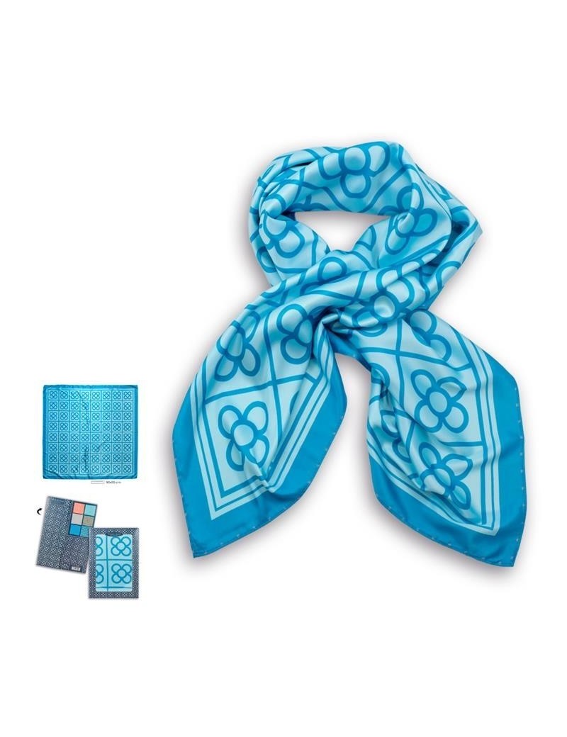 Printed Scarf Barcelona Flower Panot