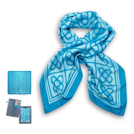 Foulard imprimé Barcelona Fleur Panot