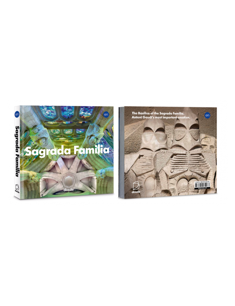 Basilica of the Sagrada Familia. The most important creation of Gaudí
