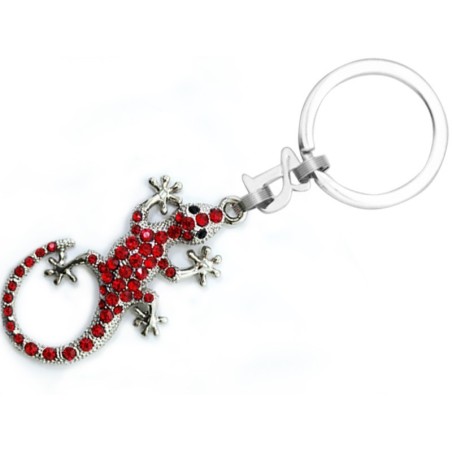 Porte-clés Gaudí Salamandre rouge