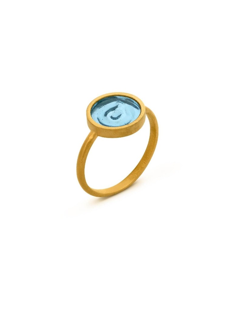 Bague dorée Batlló Barcelona