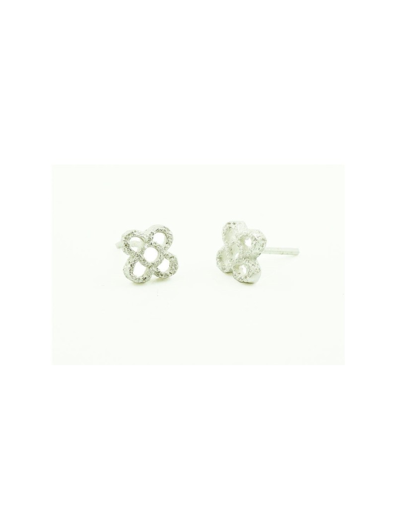 Arracades Blanques Flor Panot Barcelona