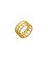 Bague plaquée or Cripta Güell Gaudí
