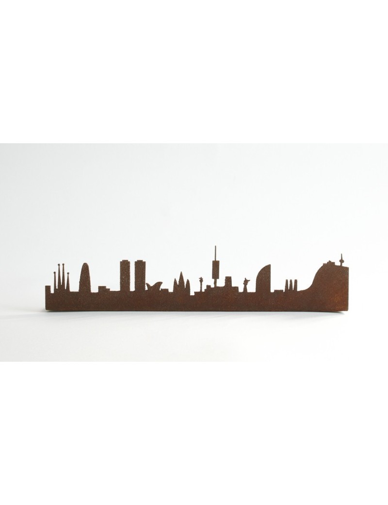Imán Skyline Barcelona Óxido