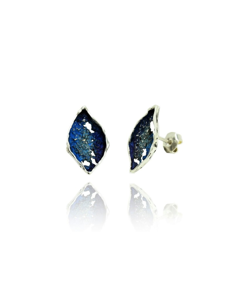 Boucles d'oreilles en feuille