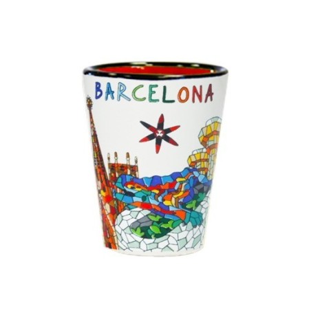 Xarrup de ceràmica de Gaudí a Barcelona
