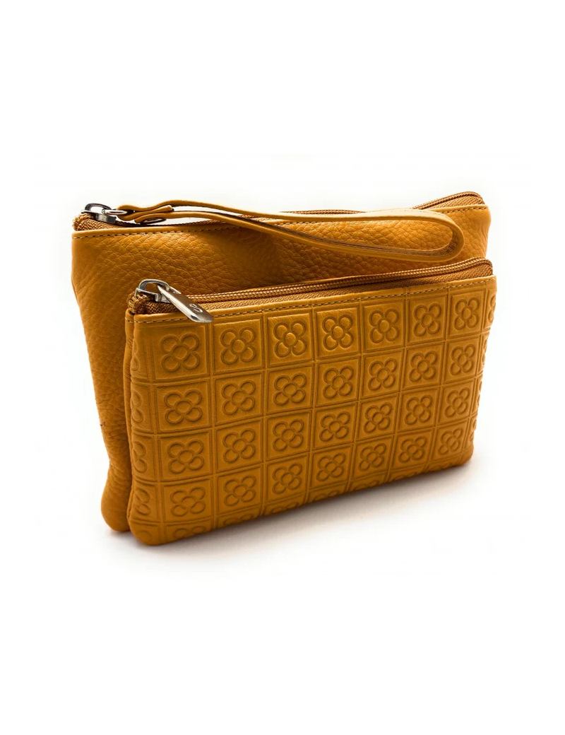 Leather Handbag Barcelona Panot Flor