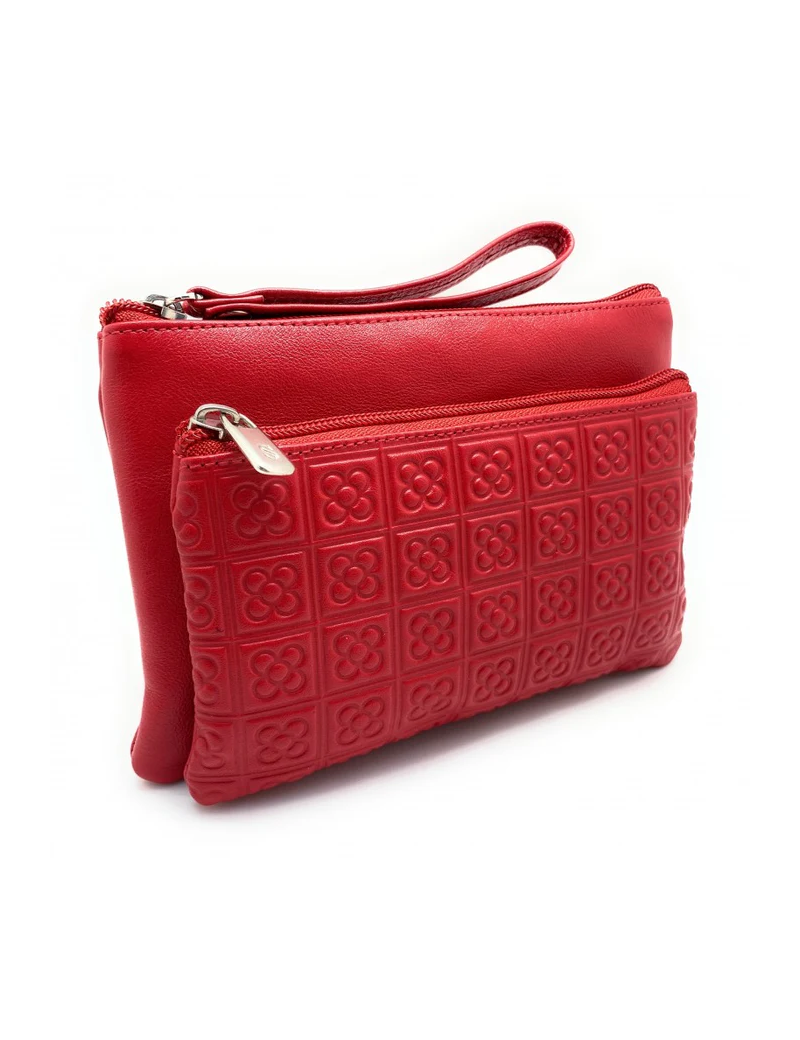 Portefeuille pochette en cuir Barcelona Panot