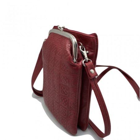 Leather Bag Barcelona Panot Flor