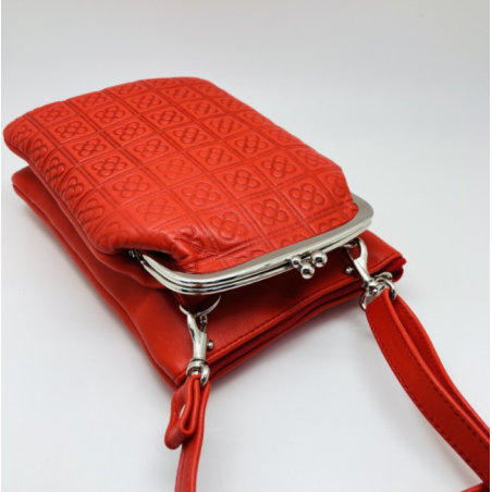 Leather Bag Barcelona Panot Flor