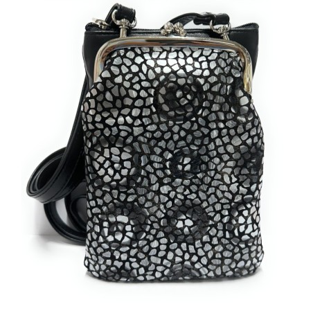 Sac en cuir Gaudí Argent