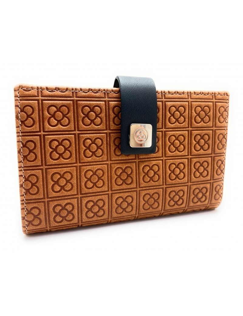 Portefeuille en cuir Barcelona Panot