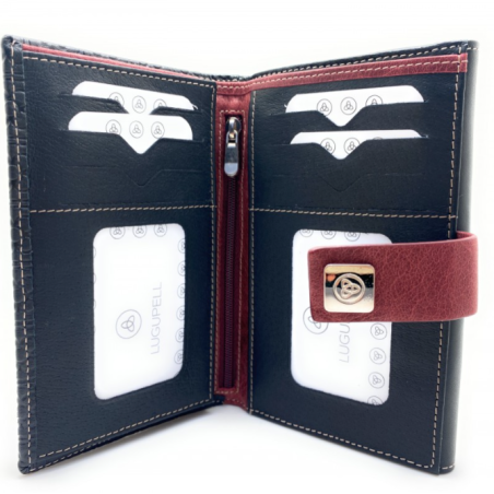 Portefeuille en cuir Barcelona Panot