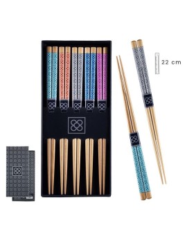 Set 5 bastonets xinesos Panot Flor Barcelona