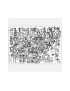 Map of Barcelona for coloring