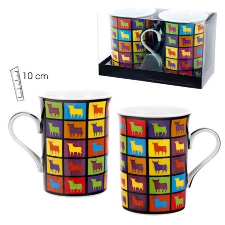 Ensemble de 2 tasses toro