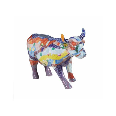 Cow Trencadis Gaudi Barcelona