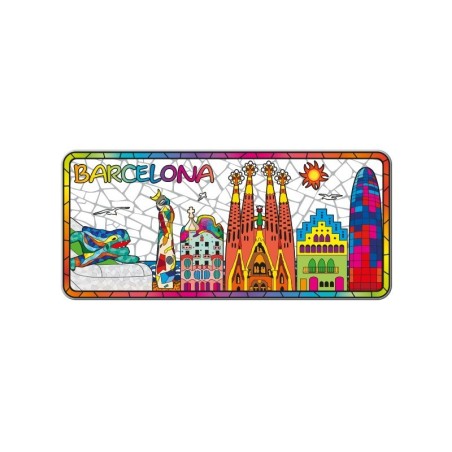 Gaudi Barcelona Metallic Magnet