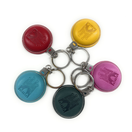 Leather Keyring Gaudi Sagrada Familia