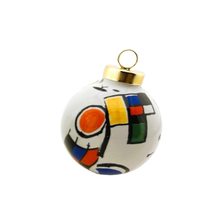 Balle de Noël Miró Inspiration