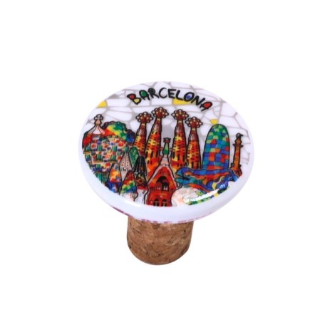 Tapon botella barcelona gaudi