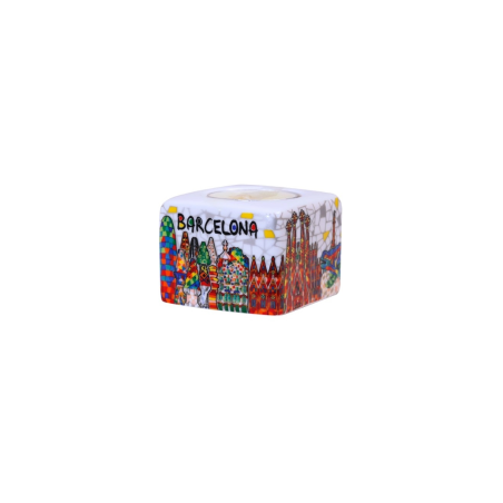 Portaespelmes ceràmica Gaudí Barcelona