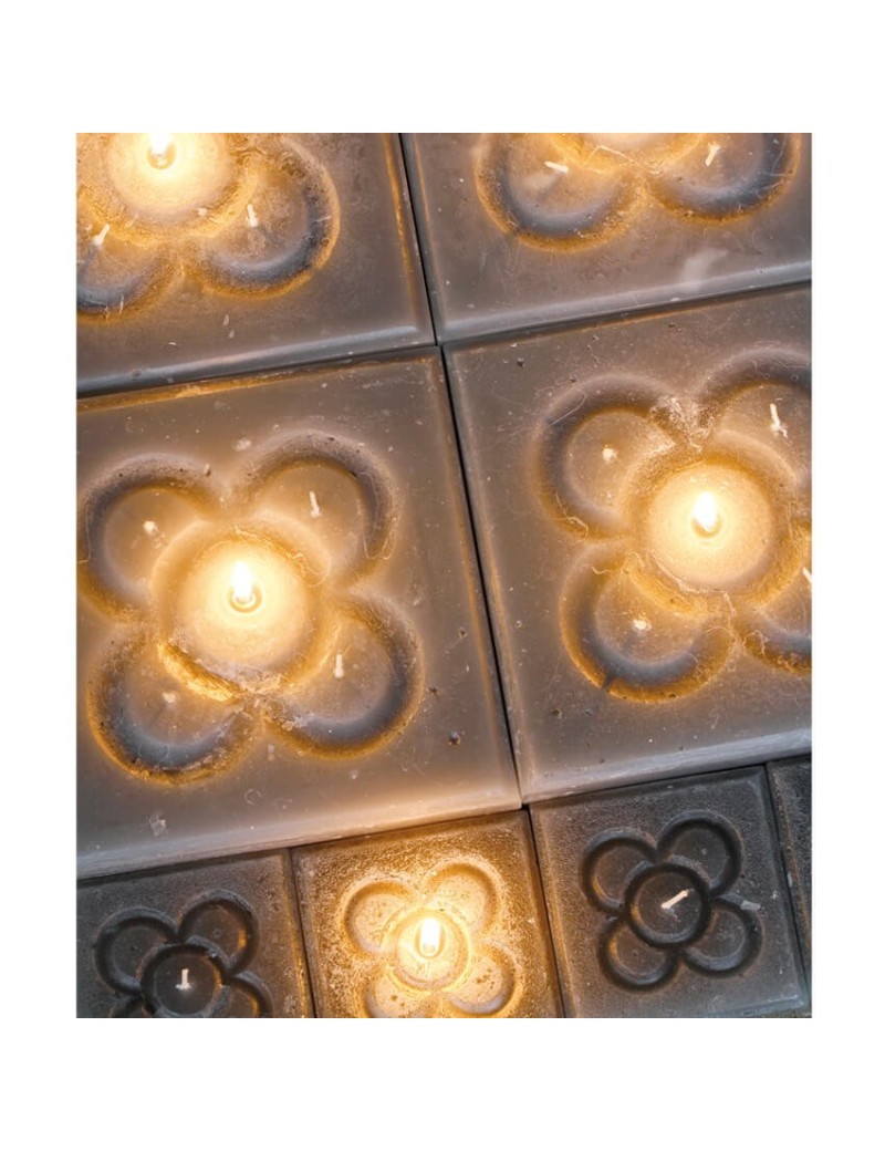 Espelma decorativa Panot Flor Barcelona