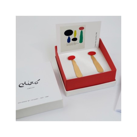 Arracades Daurades Llargues Miró Jewelry