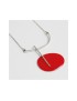 Collaret Plata Miró Jewelry Vermell
