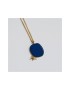 Golden necklace Miró Jewelry Blue