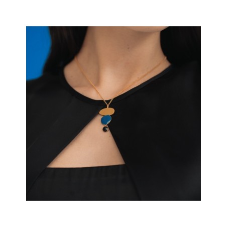 copy of Collier Dorée Miró Jewelry Bleu