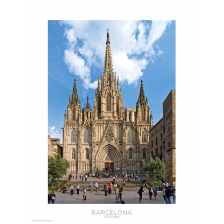 Làmina Catedral Barcelona